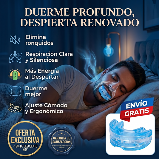 Corrector Dental Nocturno - Adiós al Bruxismo y los Ronquidos